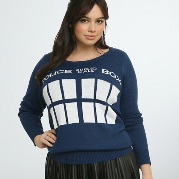 torrid Sweaters - Plus Size Doctor Who Sweater from Torrid